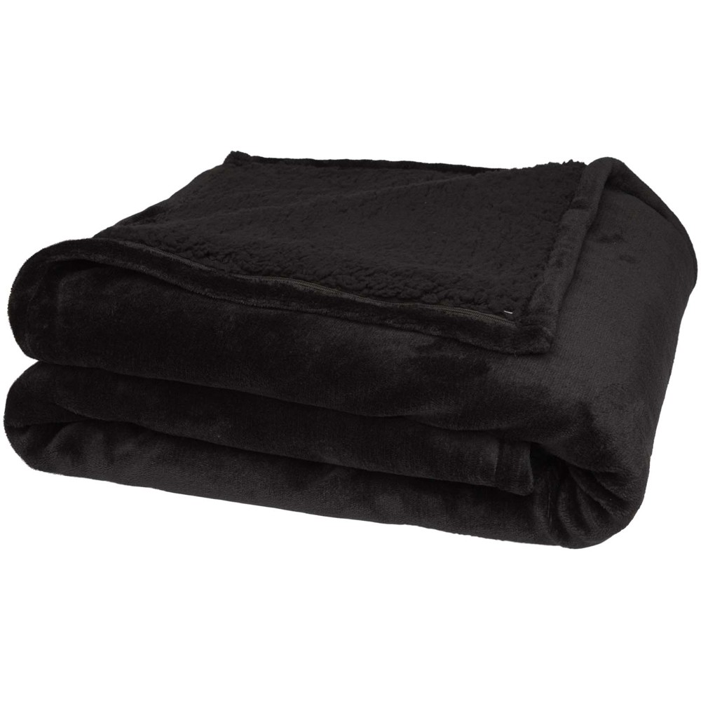 Ashen GRS-recycelte Sherpa Decke