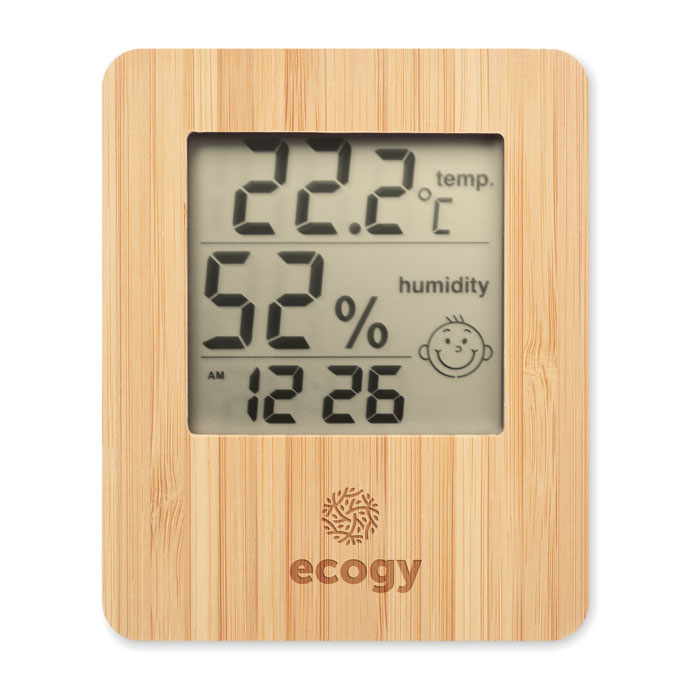 SUNCITY - Wetterstation Bambus