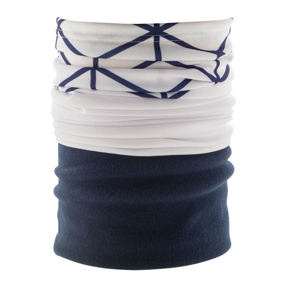 CreaScarf Winter - Individueller Multifunktionsschal - Blau