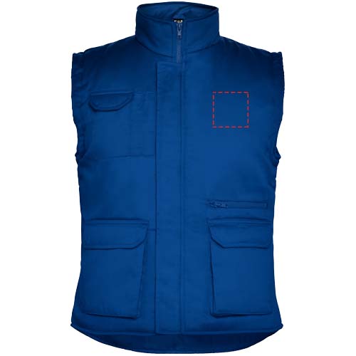 Almanzor Vielseitige Thermo Arbeitsweste mit hohem Kragen