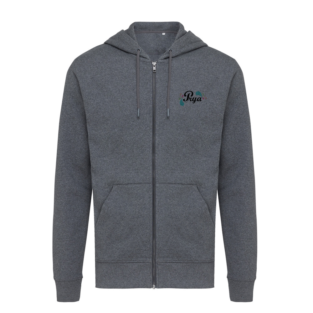 IQONIQ Abisko Zip-Kapuzenpullover aus recycelter Baumwolle
