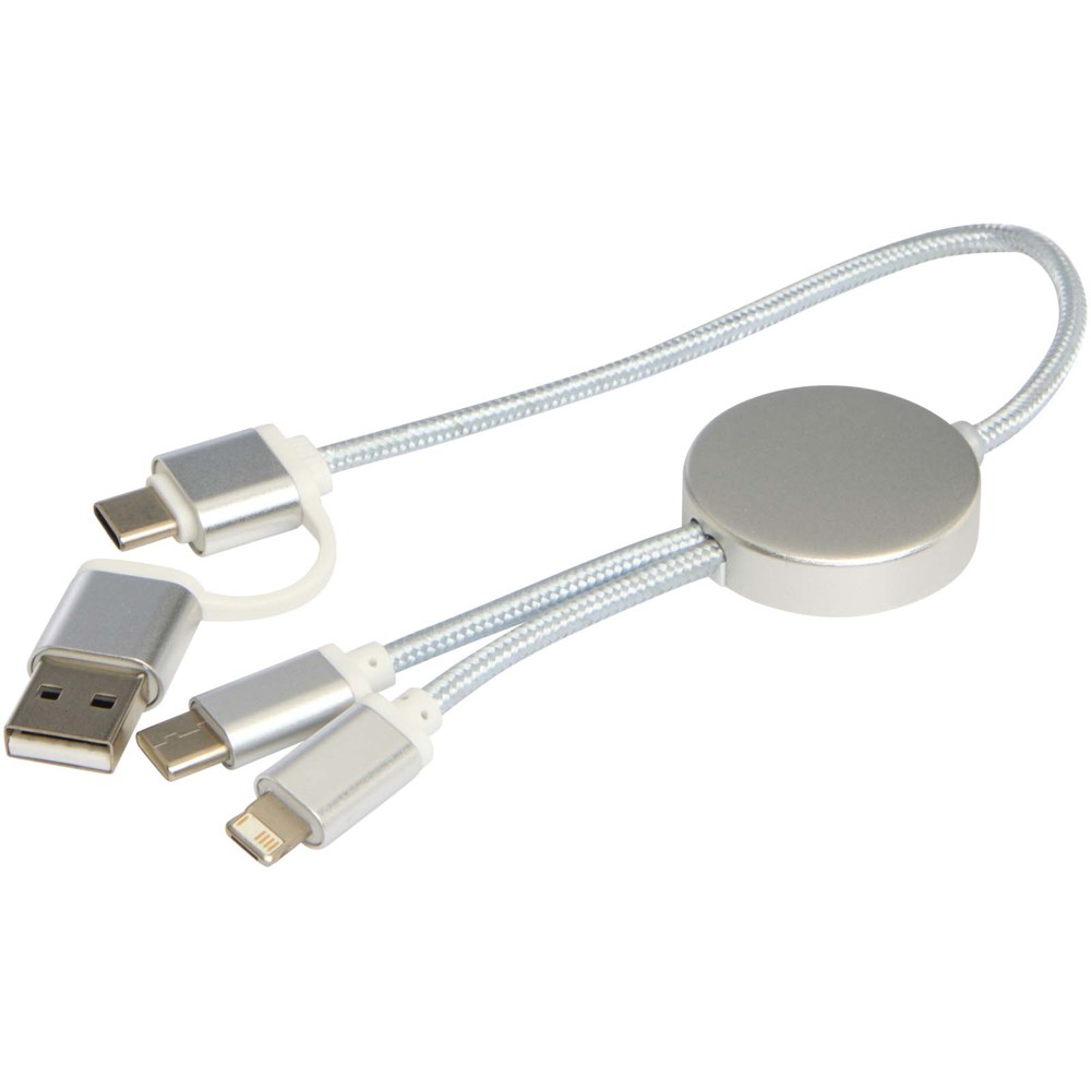 Alasia 30 cm 5-in-1 Kabel aus recyceltem Kunststoff für Datenübertragung und 27W Schnellladung