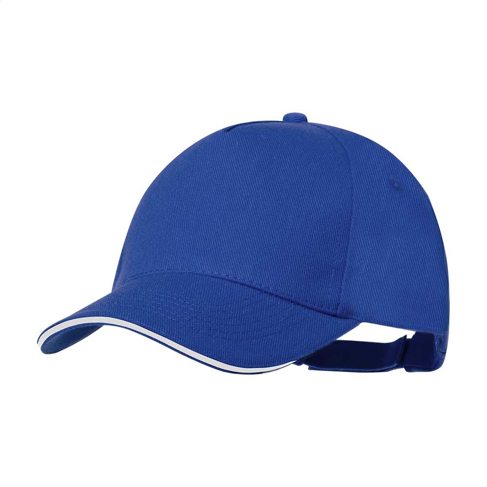 Aaron - RPET Baseball-Cap - Blau