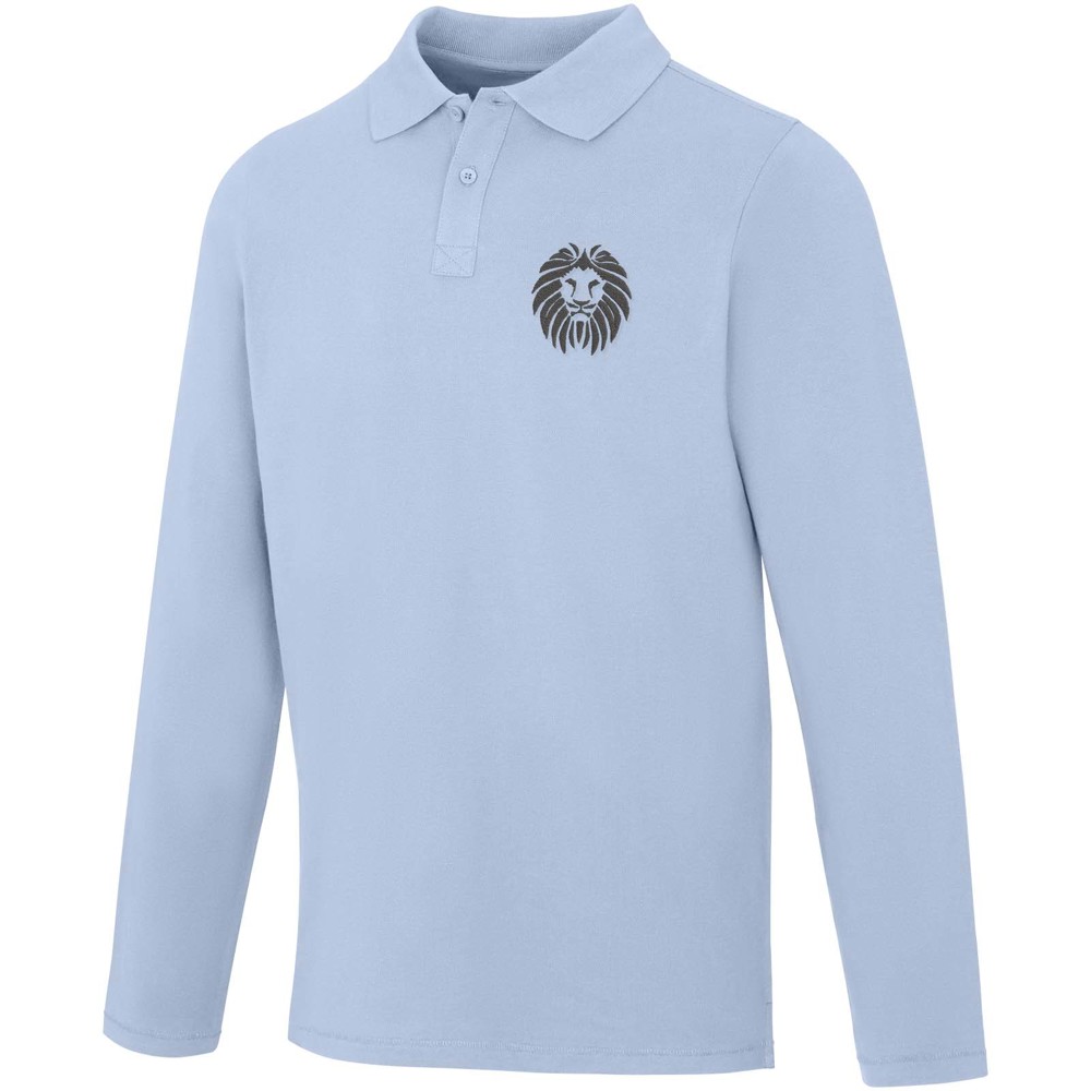 Calgary 180 g/m² Langarm Poloshirt für Herren