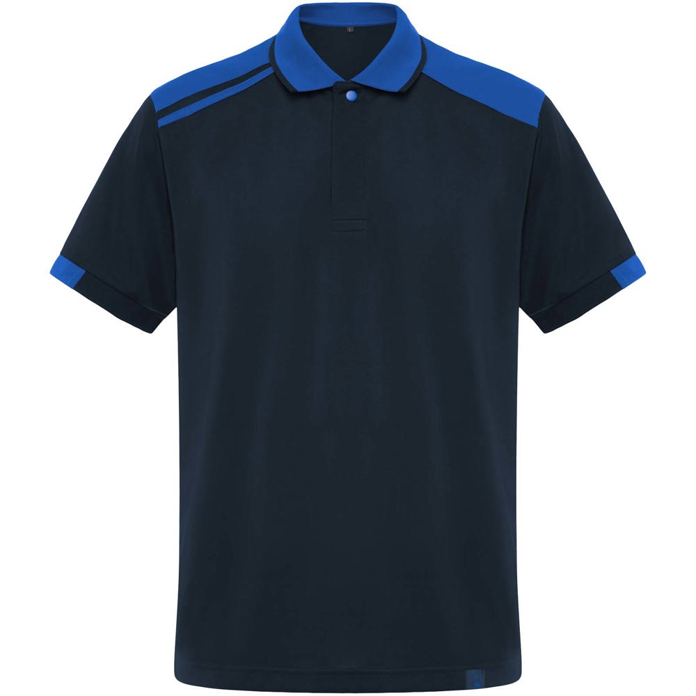 Samurai Kurzärmeliges Poloshirt mit antibakterieller Wirkung, 160 g/m2, unisex - marineblau, royalblau