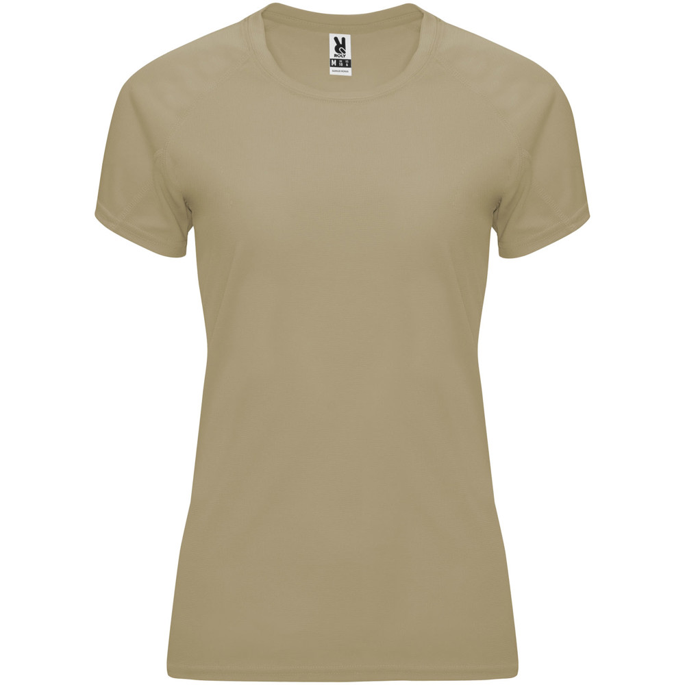 Bahrain 135 g/m² Sport T-Shirt für Damen - dunkelsand