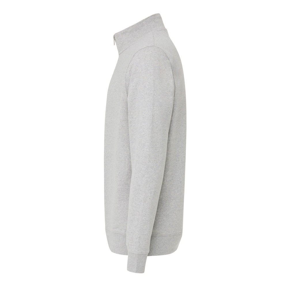IQONIQ Elgon Quarter-Zip-Sweater aus rec. Baumwolle