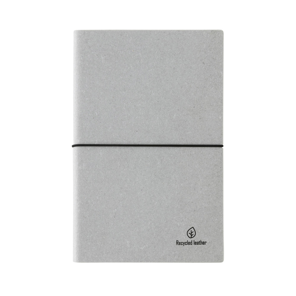 A5 Notizbuch aus GRS recyceltem Leder