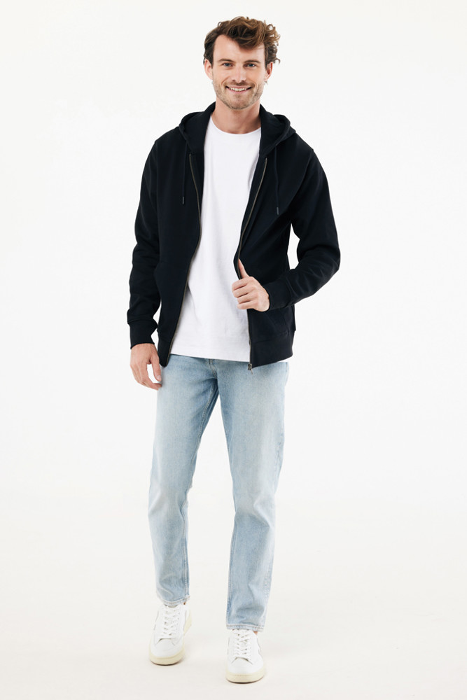 IQONIQ Abisko Zip-Kapuzenpullover aus recycelter Baumwolle