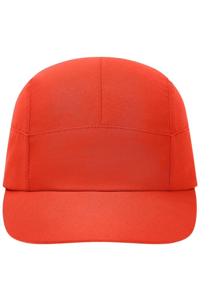 7 Panel Sports-Cap - Spicy-orange (ca. Pantone 485 C)