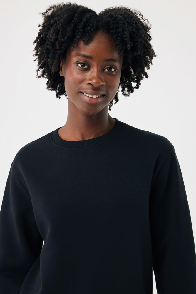 IQONIQ Torla Rundhals-Pullover aus recycelter Baumwolle