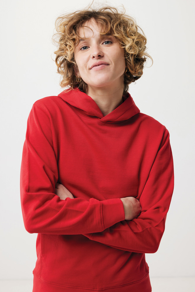 IQONIQ Yengo Hoodie mit Seitentaschen aus rec. Baumwolle