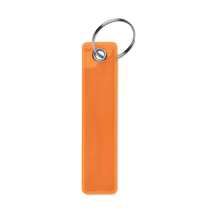 KEYFLECT - Reflekt. Schlüsselanhänger PVC - Neon Orange