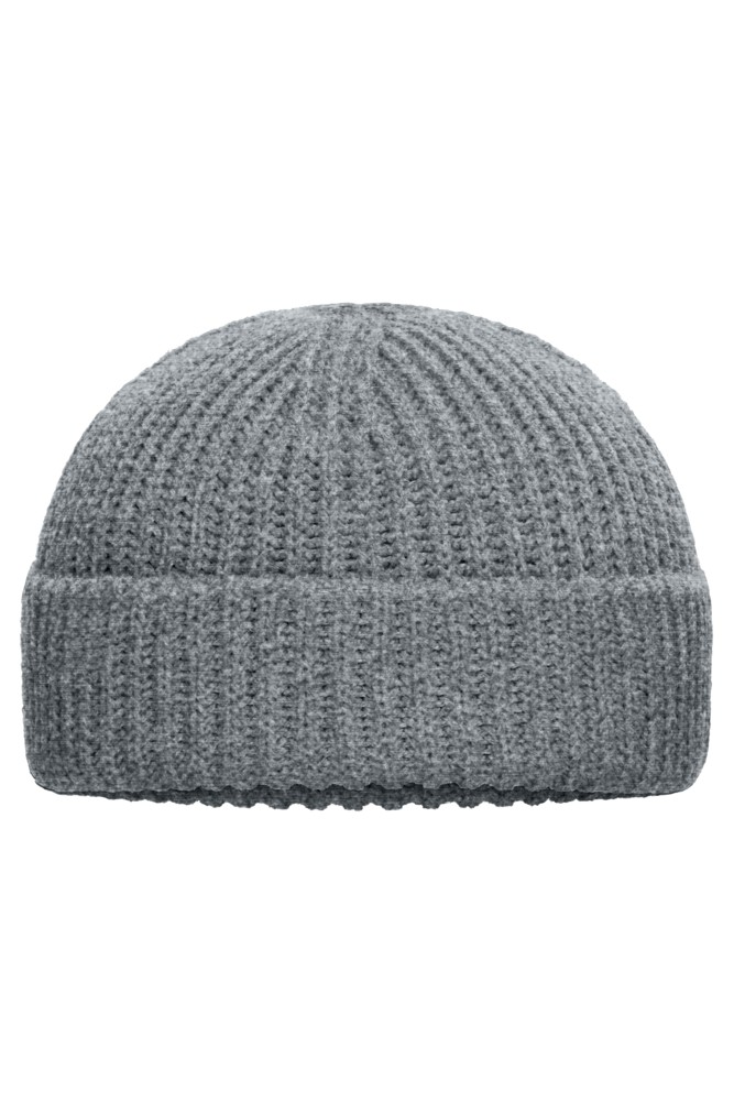 Fisherman Beanie - Grey-melange (ca. Pantone 423U)