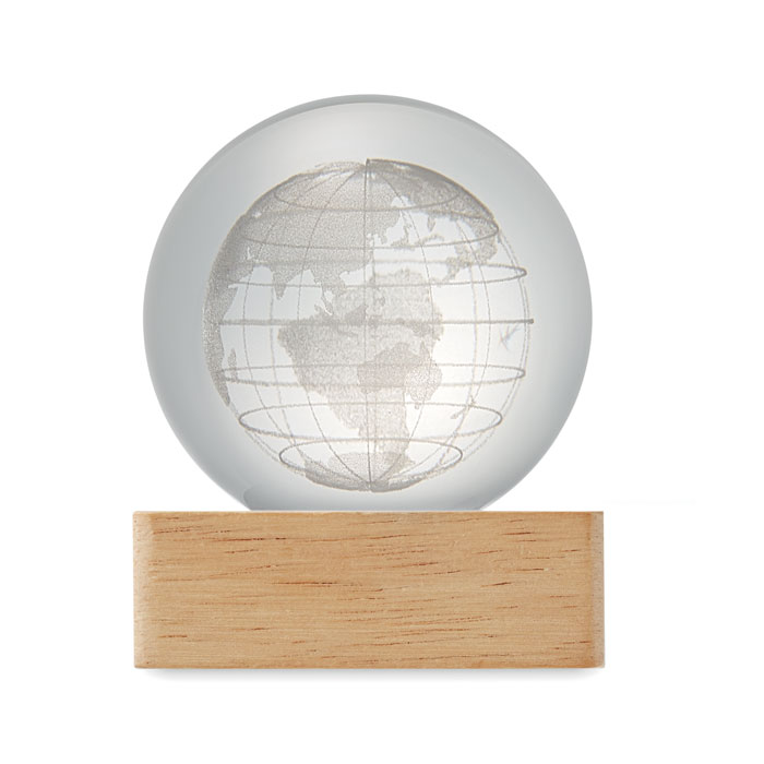 GLOBE LIGHT - LED-Glaskugel Globus