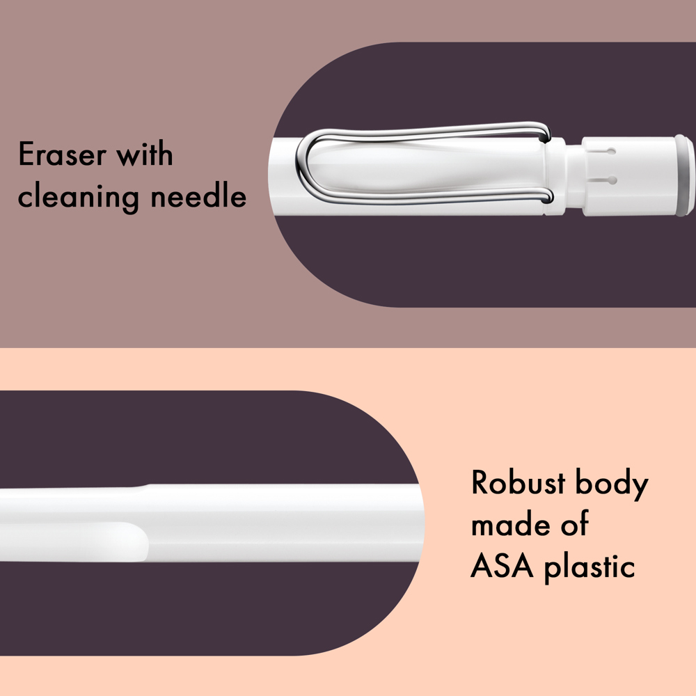 Druckbleistift LAMY safari white