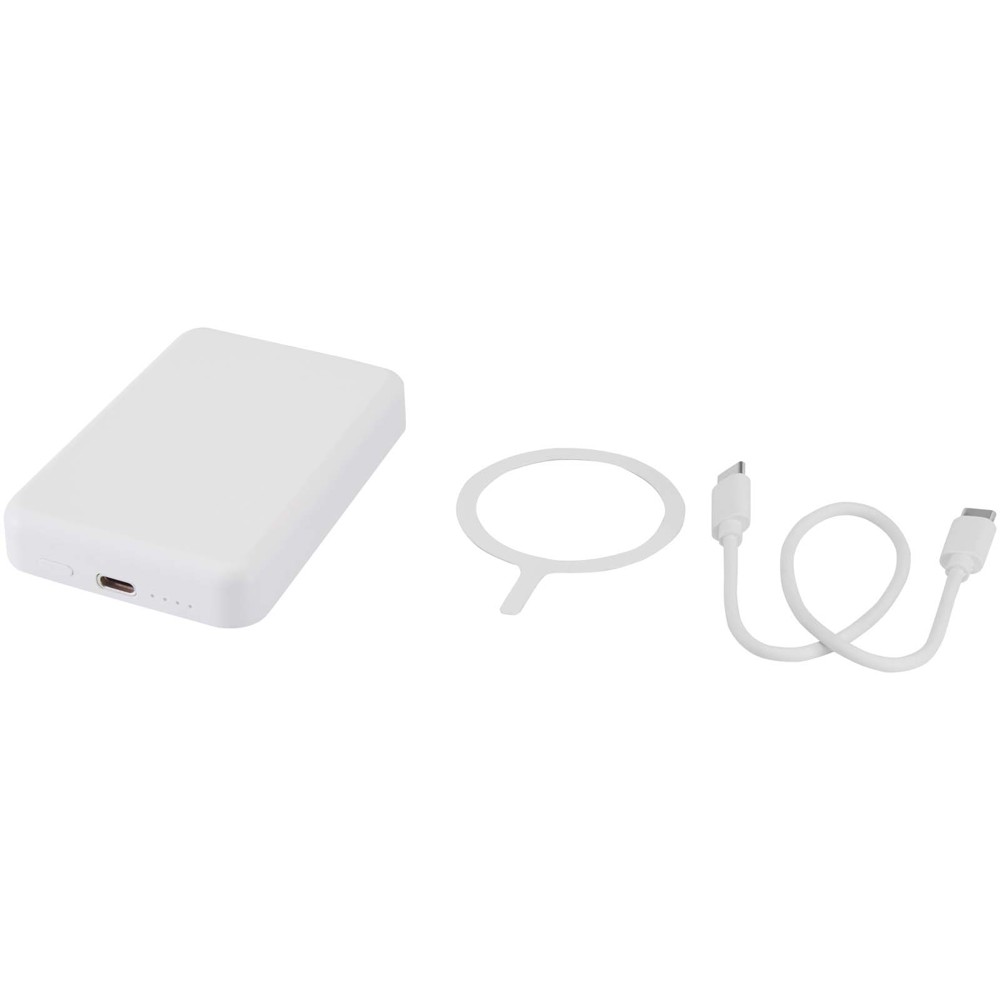 Acrab 15 W 5.000 mAh magnetische kabellose Powerbank mit 20 W PD aus recyceltem Kunststoff