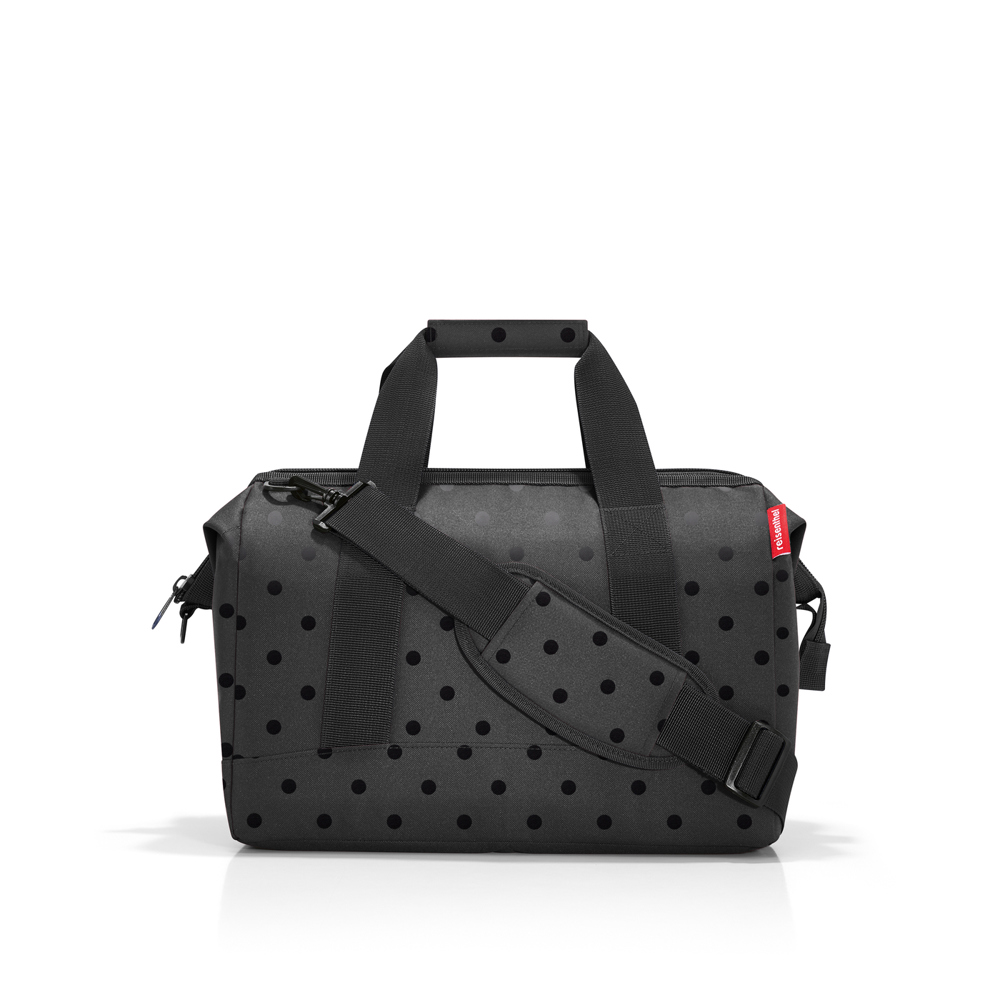 allrounder M - glossy dots black