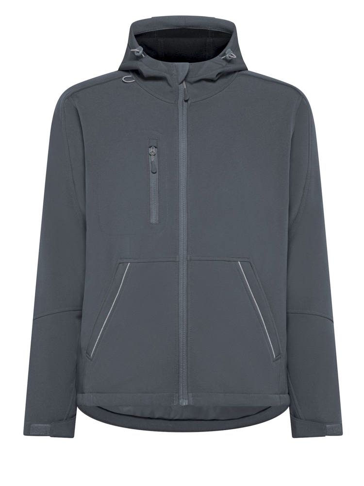 BS Storm wattierte Damen Softshelljacke, 270 gr/m² - Dunkelgrau (PMS 7540C)