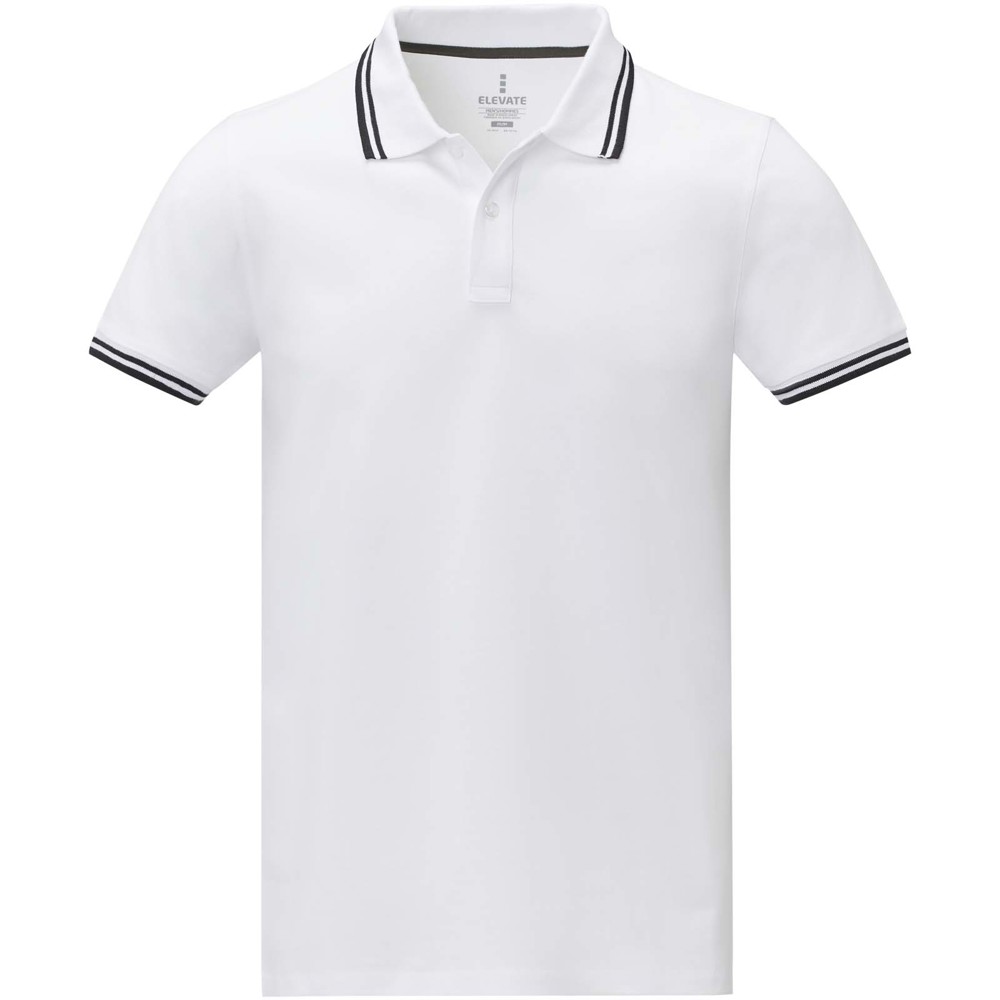 Amarago 200 g/m² Polo mit abgesetztem Rand für Herren