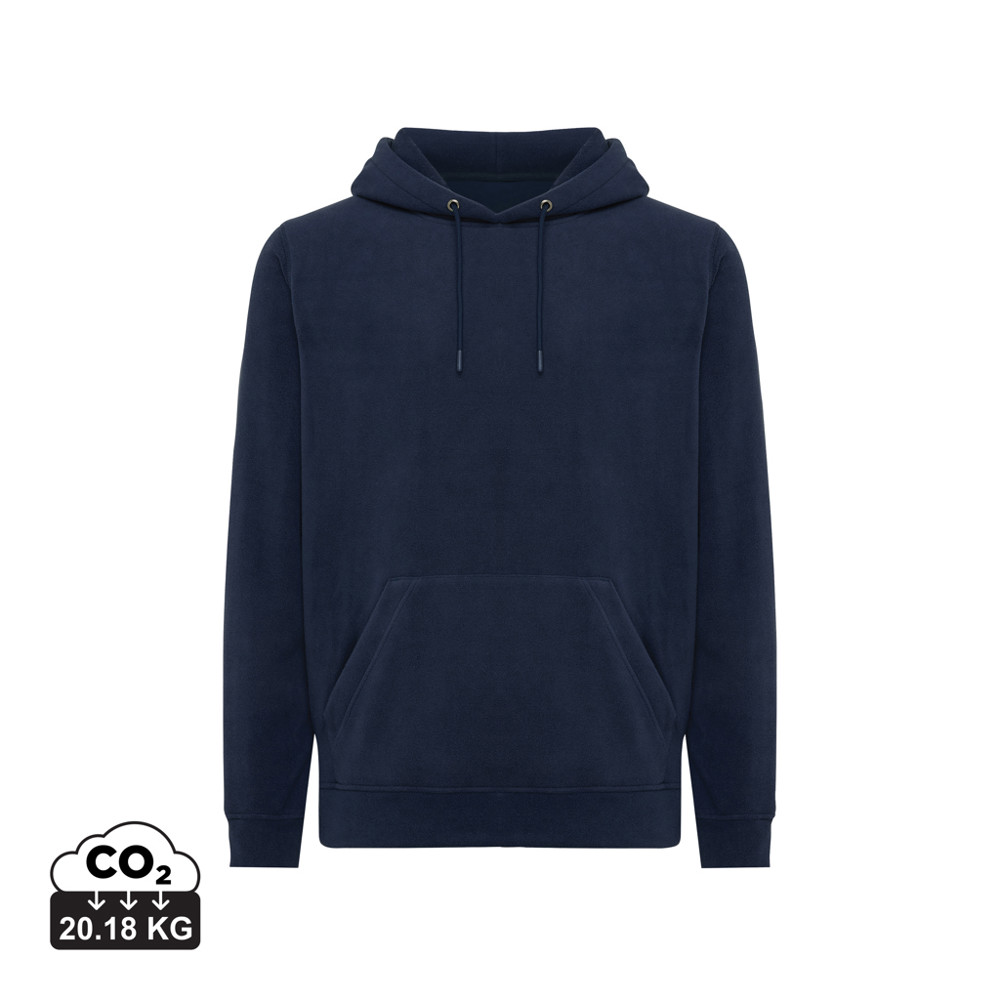 IQONIQ Trivor Mikrofleece-Kapuzen-Pulli aus recyc. Polyester