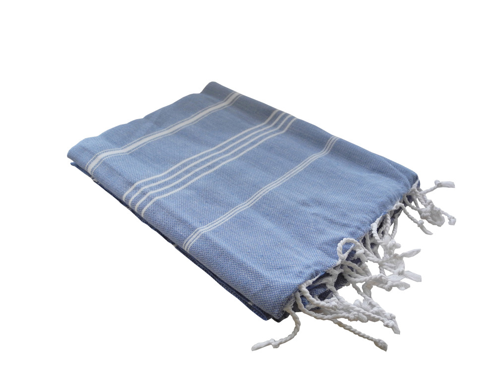 Hamam-Handtuch 180 x 100 cm - blau