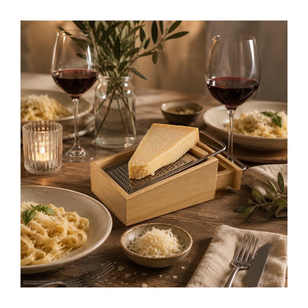 Die Parmesanreibe