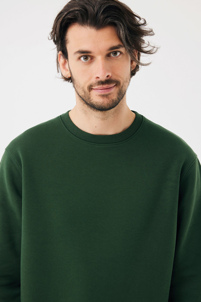 IQONIQ Torla Rundhals-Pullover aus recycelter Baumwolle