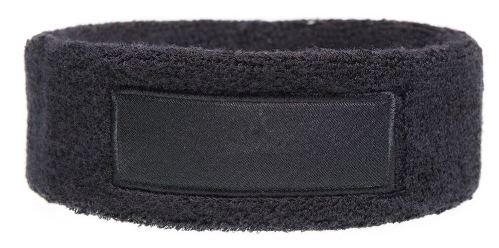 Nilton's Frottier Stirnband mit Label