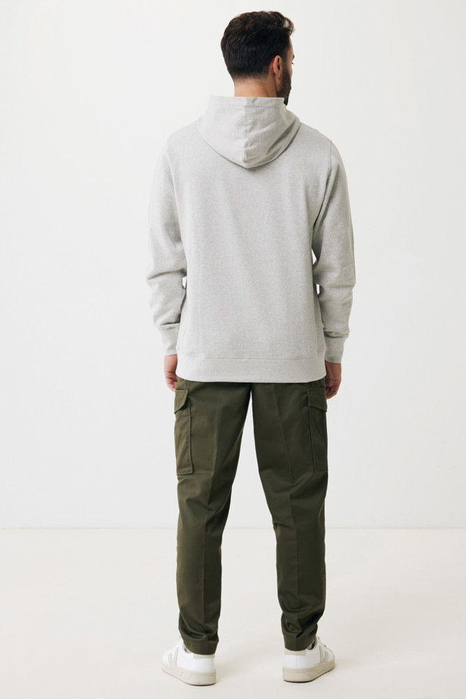 IQONIQ Yengo Hoodie mit Seitentaschen aus rec. Baumwolle