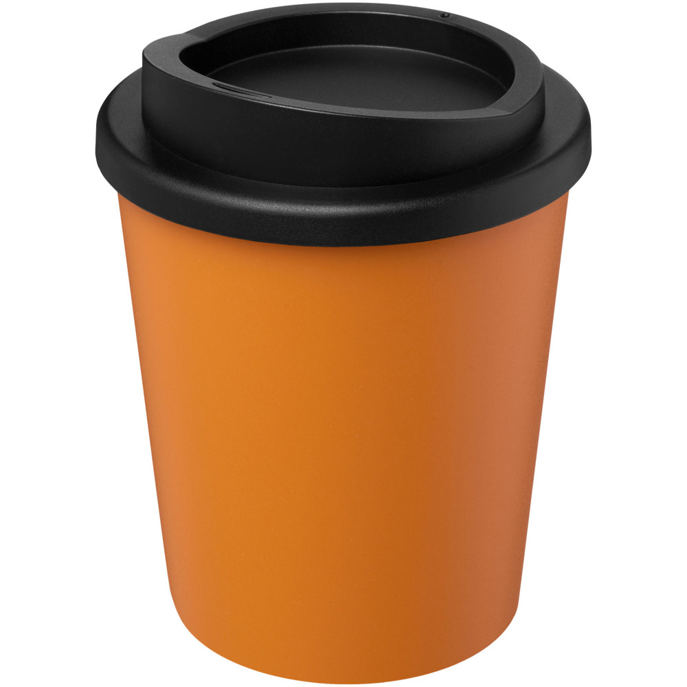Americano® Espresso 250 ml recycelter Isolierbecher - orange, schwarz