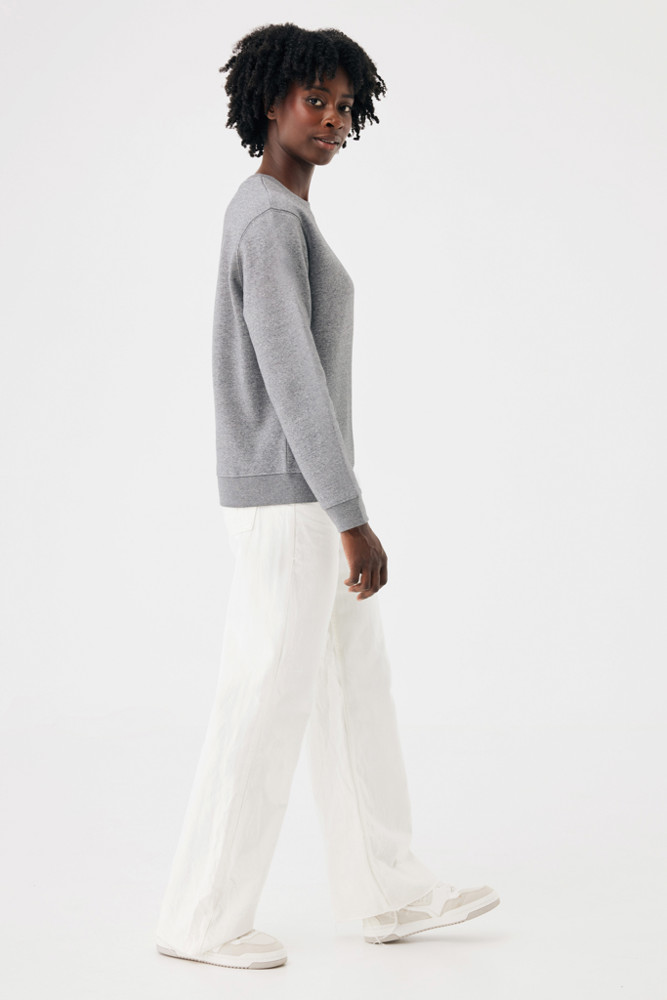 IQONIQ Torla Rundhals-Pullover aus recycelter Baumwolle