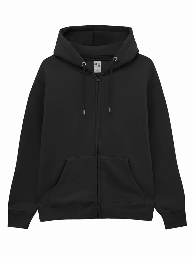 BS Berry Zip Sweater, 80 % Baumwolle, 20 % Polyester