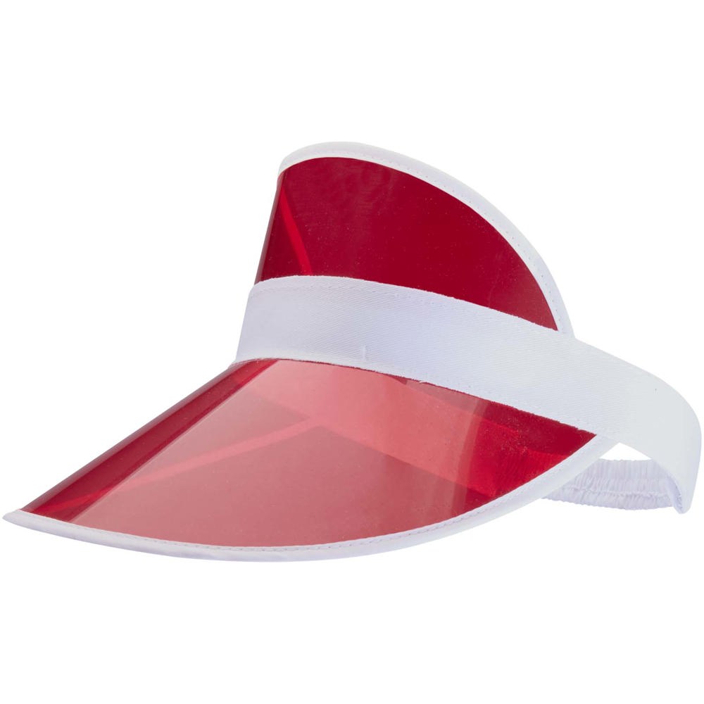 Bright Kappe mit transparentem Schirm - rot
