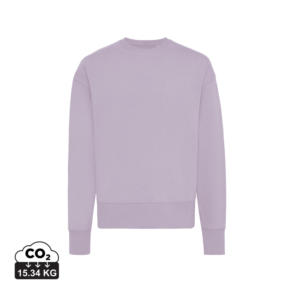 IQONIQ Kruger Relax-Rundhals-Sweater aus recycelt. Baumwolle