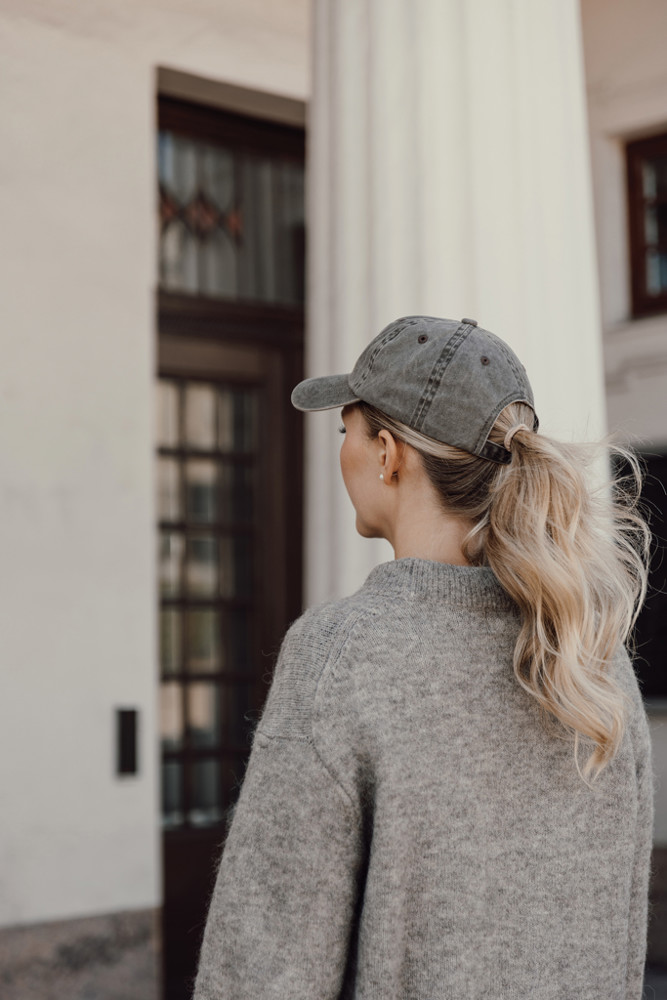 BEAU AWARE™ Washed 6-Panel Kappe aus 270gr/m² Baumwolltwill