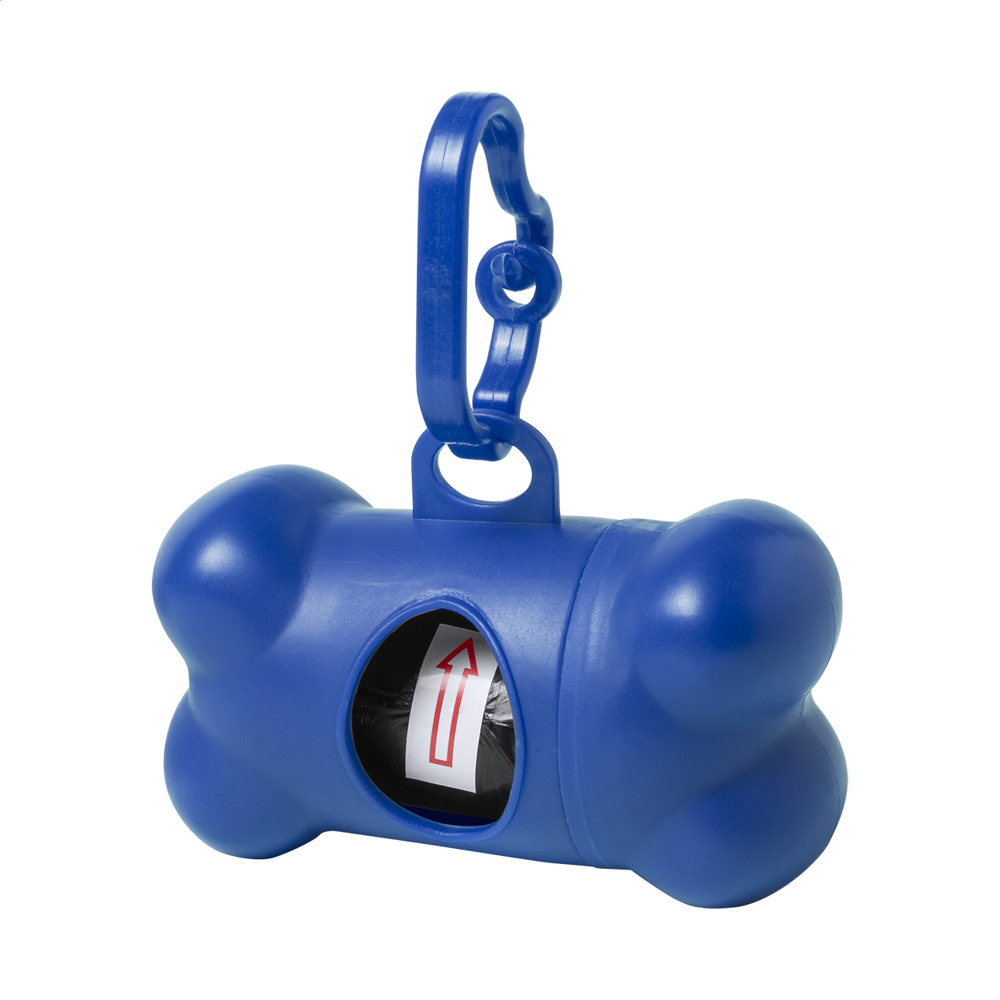 Pobba - Hundebeutelspender - blau