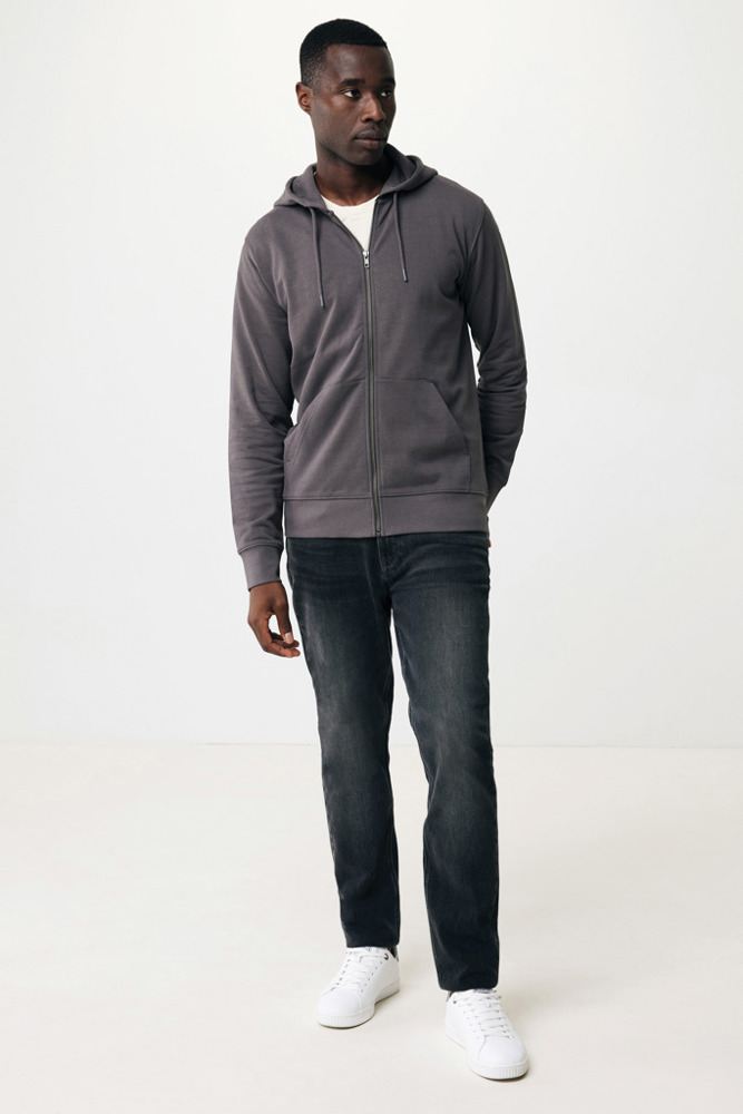 IQONIQ Abisko Zip-Kapuzenpullover aus recycelter Baumwolle