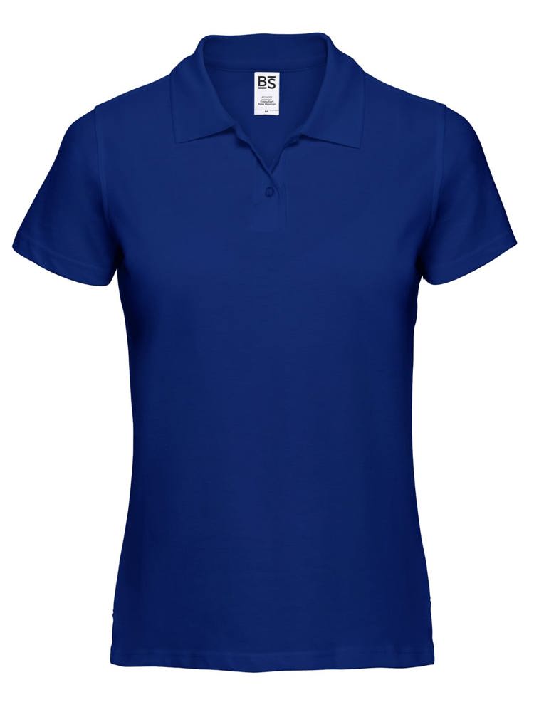 BS Evolution Damen Polo, 180 gr/m² - Kobaltblau (PMS 2145C)