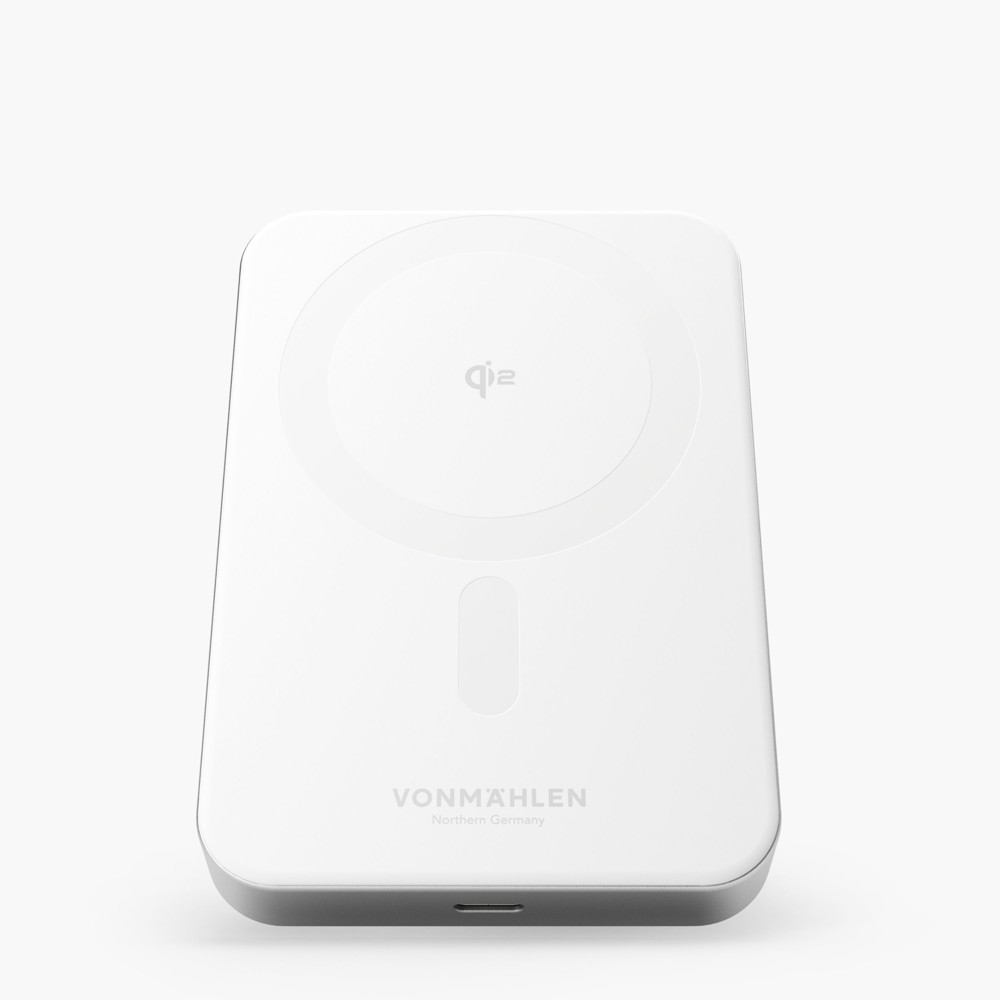 Evergreen Mag 10000 - Die magnetische Powerbank für längere Tage - Weiß