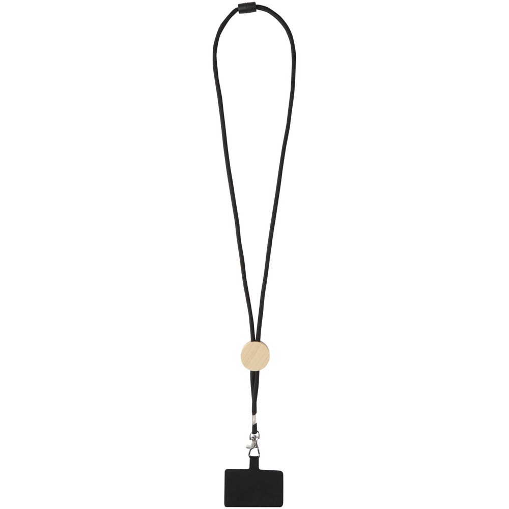 Adhab Smartphone Lanyard mit Bambusdetails
