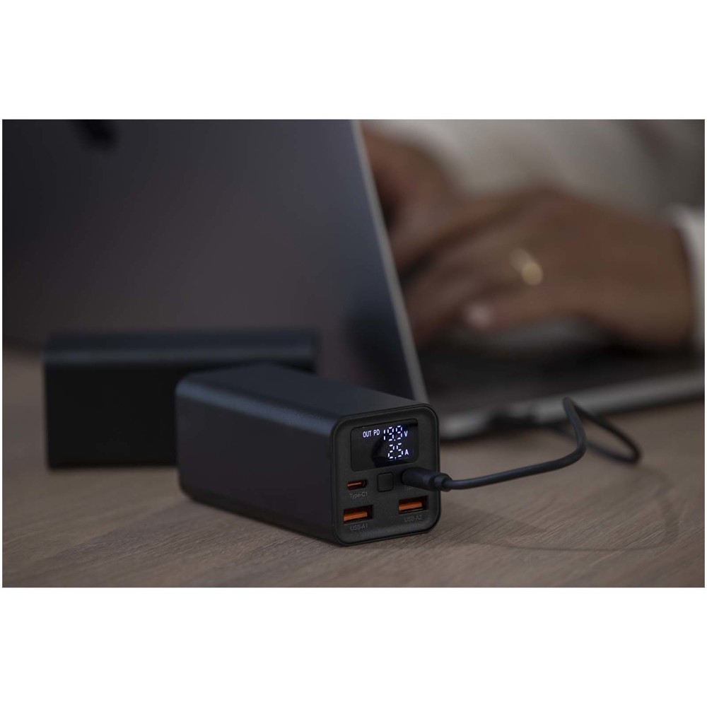 Acamar 70 W 20.000 mAh Laptop Powerbank aus recyceltem Aluminium