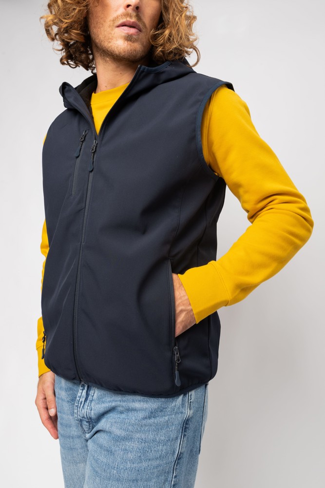 BS Rainy Softshell-Weste - Navy (PMS 5395C)