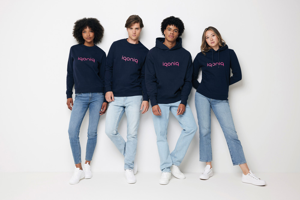 IQONIQ Jasper Hoodie aus recycelter Baumwolle