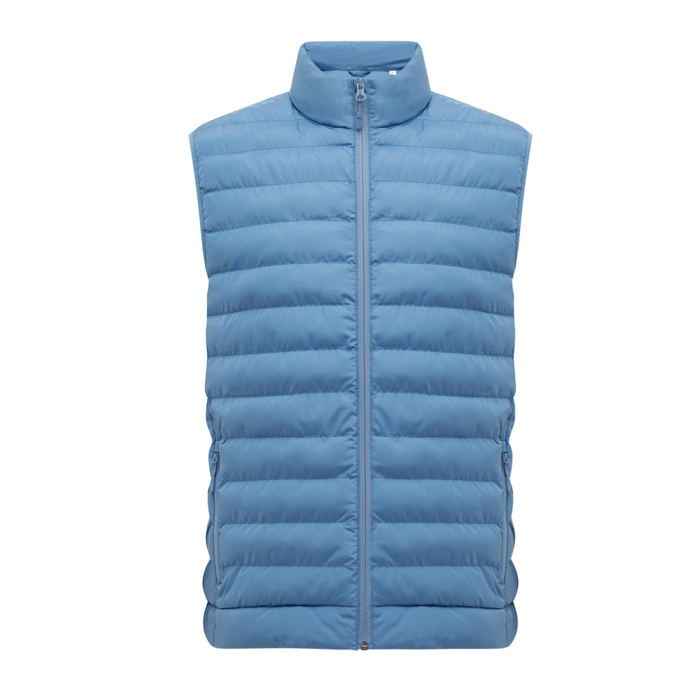 IQONIQ Meru Herren Bodywarmer aus recyceltem Polyester - moon blue (± PMS 17-4029 TCX)