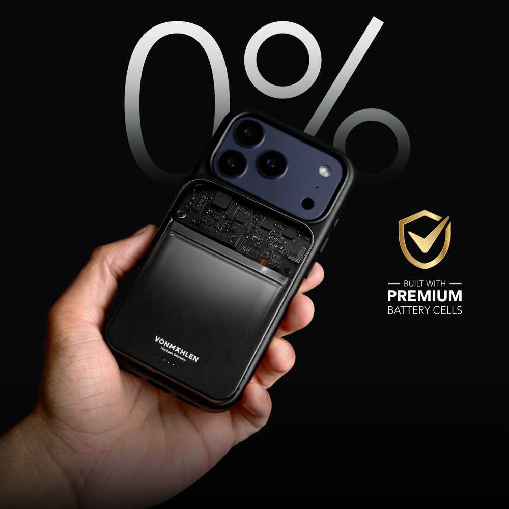 Evergreen Mag 5000 - Die magnetische Powerbank für den ganzen Tag - Schwarz