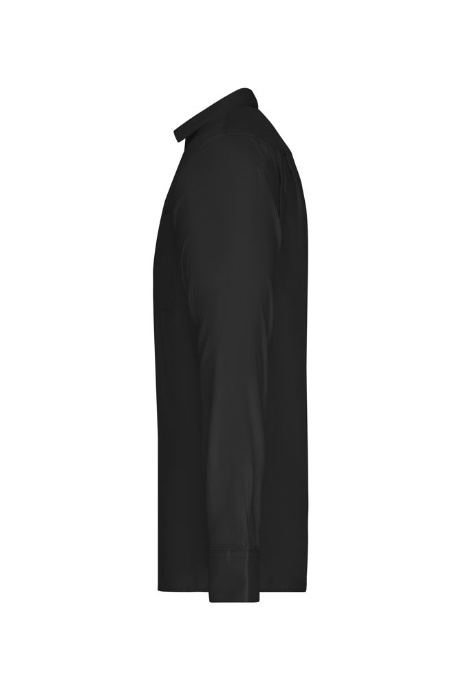 Men's Shirt Long-Sleeved Micro-Twill