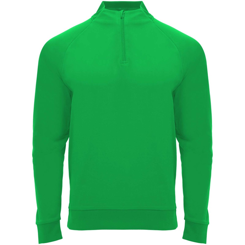 Epiro 200 g/m² Half-Zip Sweatshirt Unisex - farngrün