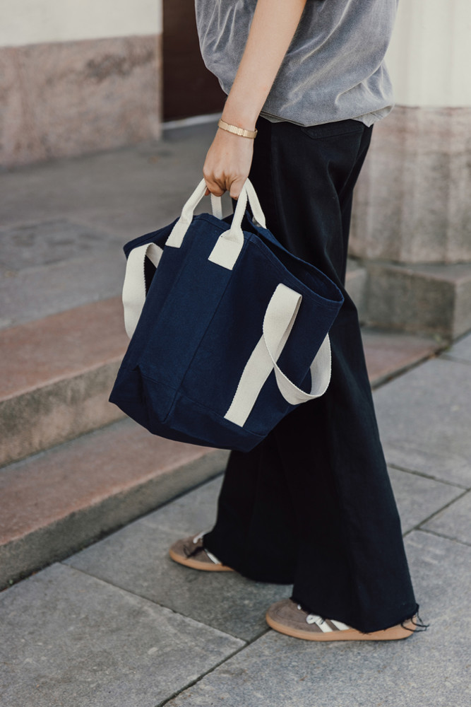 BEAU AWARE™ Strandtasche aus 400gr/m² recyceltem Canvas