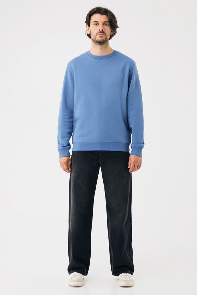 IQONIQ Torla Rundhals-Pullover aus recycelter Baumwolle